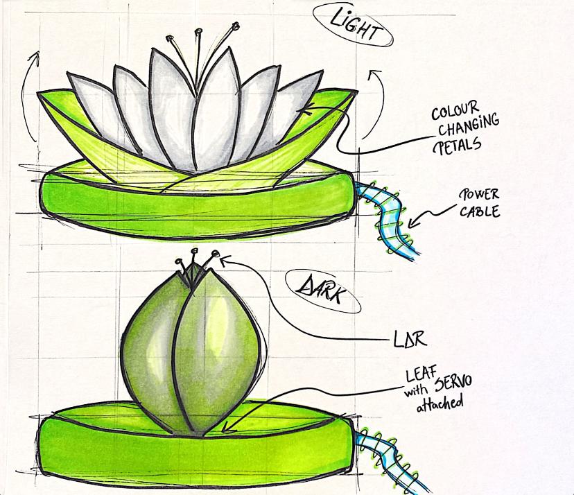 Lily Project 2 - concept sketch