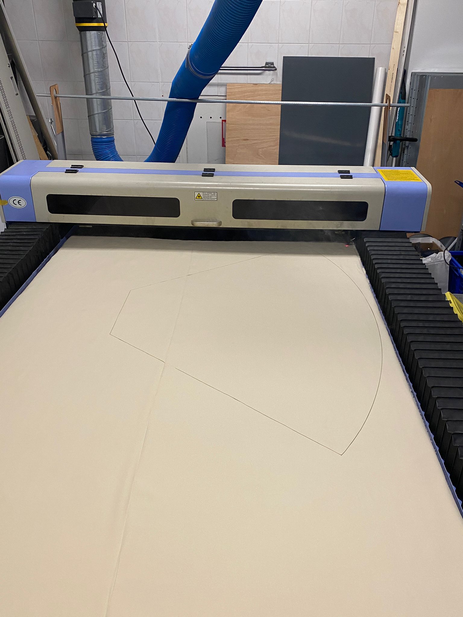 Laser cutting