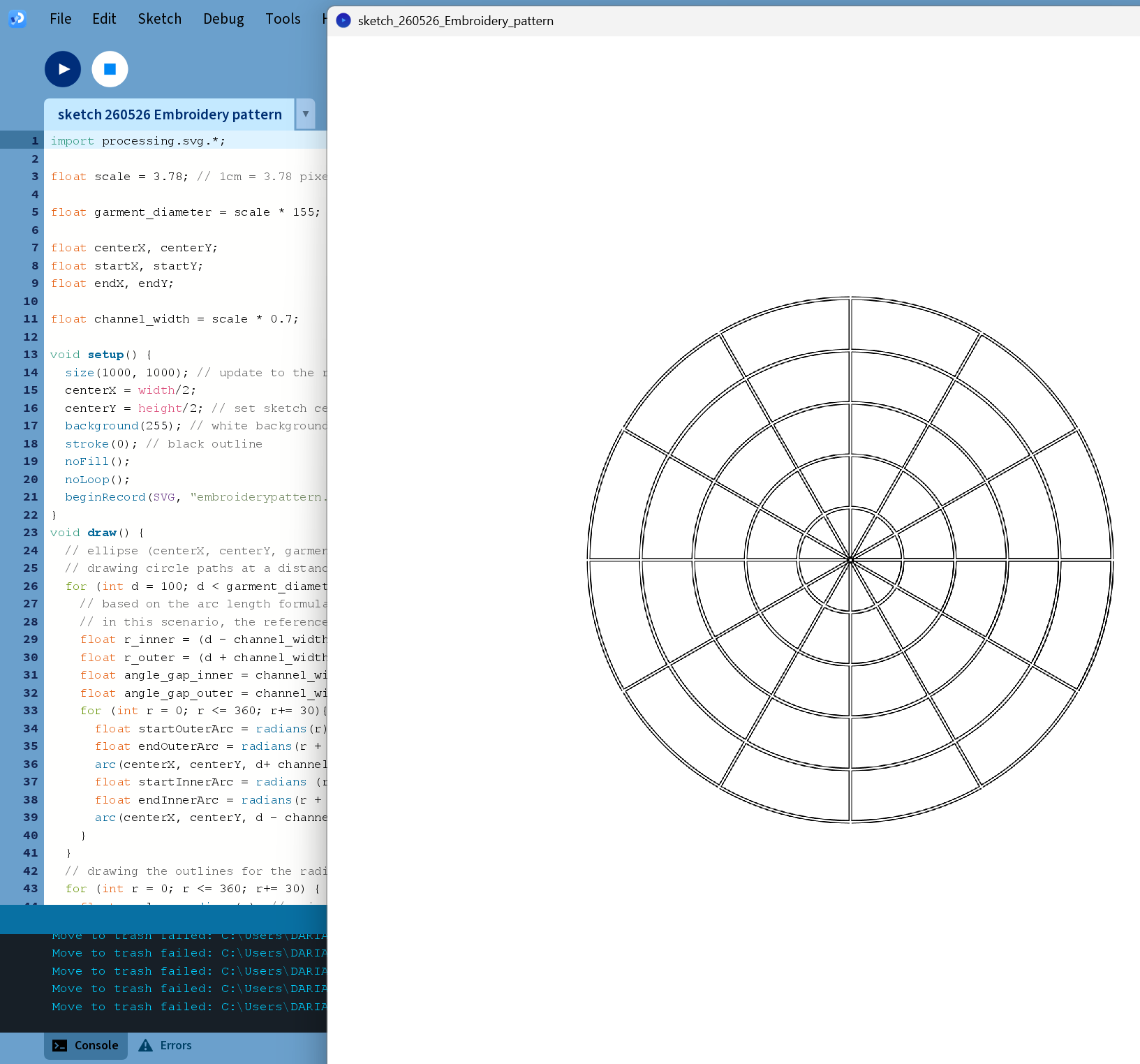 Code implementation